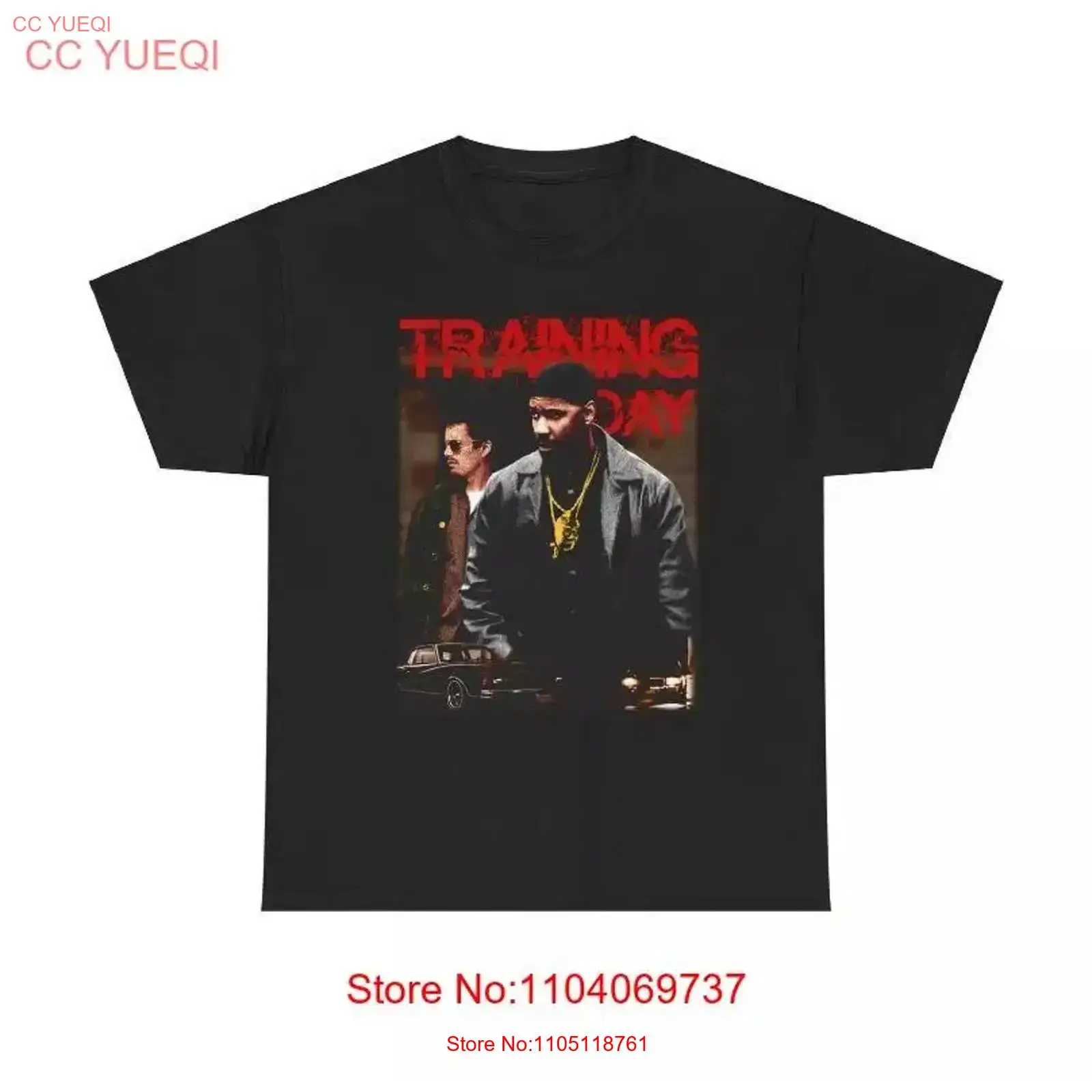 Men'S Fashion Today - เสื้อยืด Training Day v1 Denzel Washington