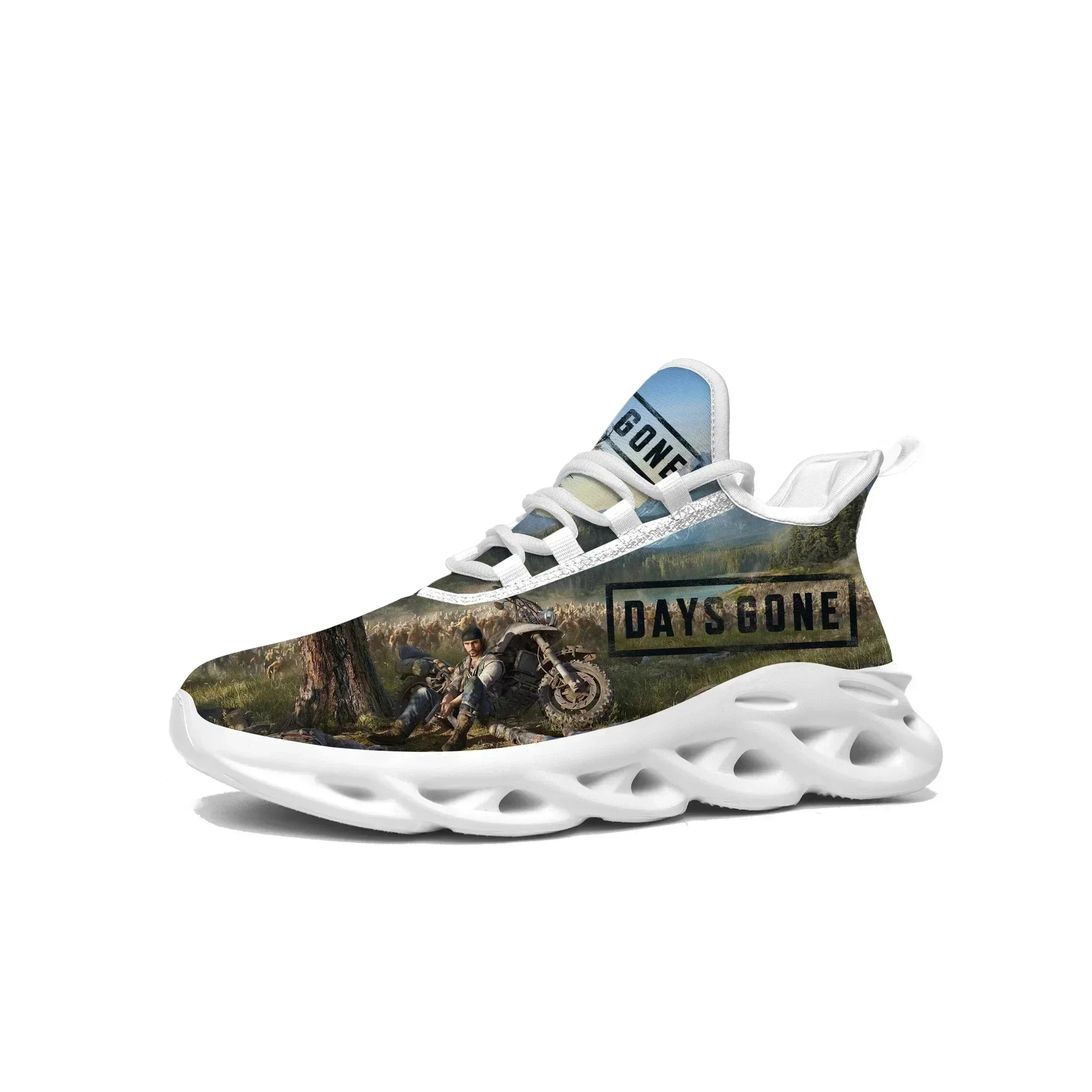 Men'S Fashion Running Shoes - เดย์ส โกน สนีกเกอร์ส ฮอต การ์ตูนเกมส์ รองเท้าวิ่งแฟชั่นสำหรับผู้ชายและผู้หญิง