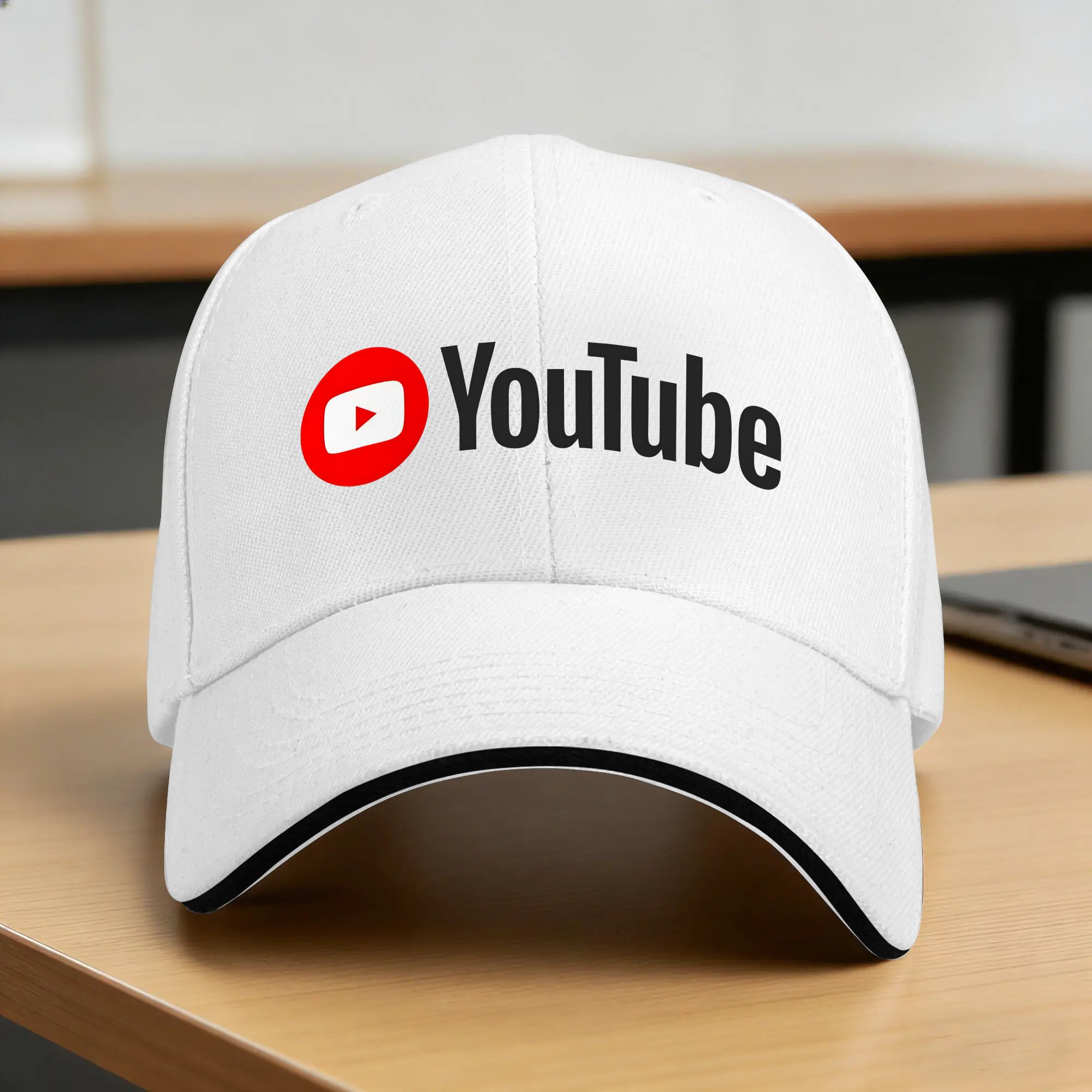 Men Fashion Youtubers - ยูทูป ซันเบสบอลแคป หมวกเบสบอลฤดูร้อนสำหรับผู้ชายและผู้หญิง ดีไซน์ฮิปฮอป หมวกปรับขนาดได้ แฟชั่นเทนนิส