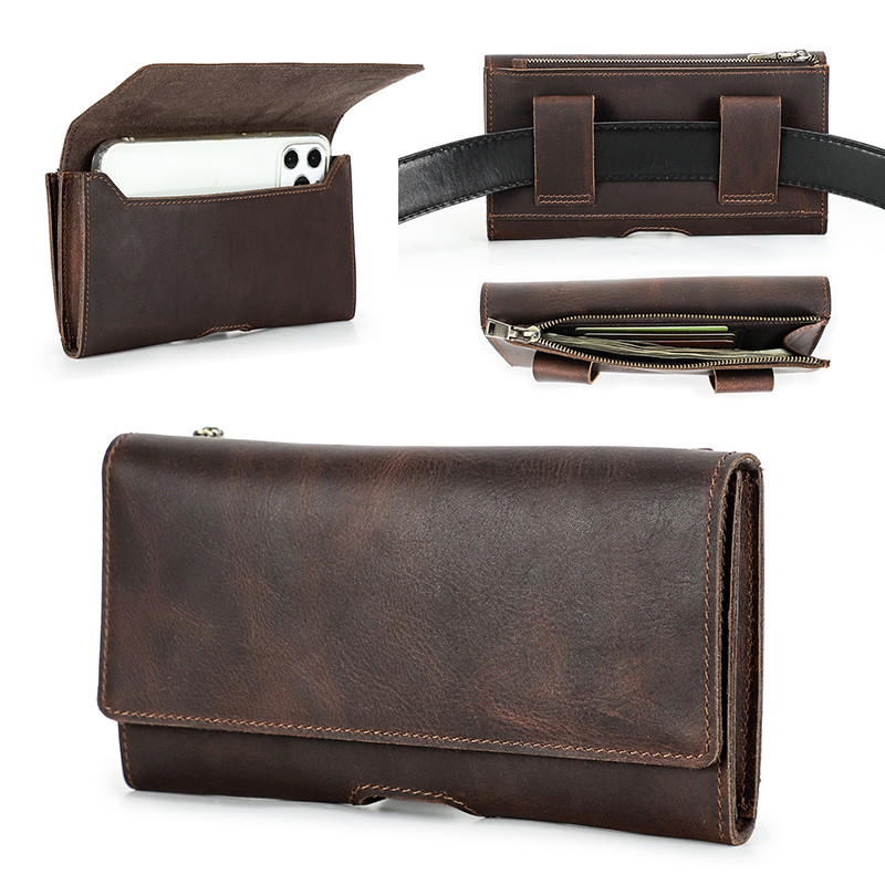 กระเป๋าคาดเอวหนังวัว, ที่ใส่โท - Leather Belt Braided บทวิจารณ์และราคา