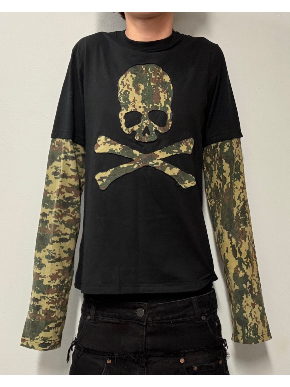 เสื้อแขนยาวลายพรางสไตล์อเมริกั - Men'S Fashion Designer บทวิจารณ์และราคา