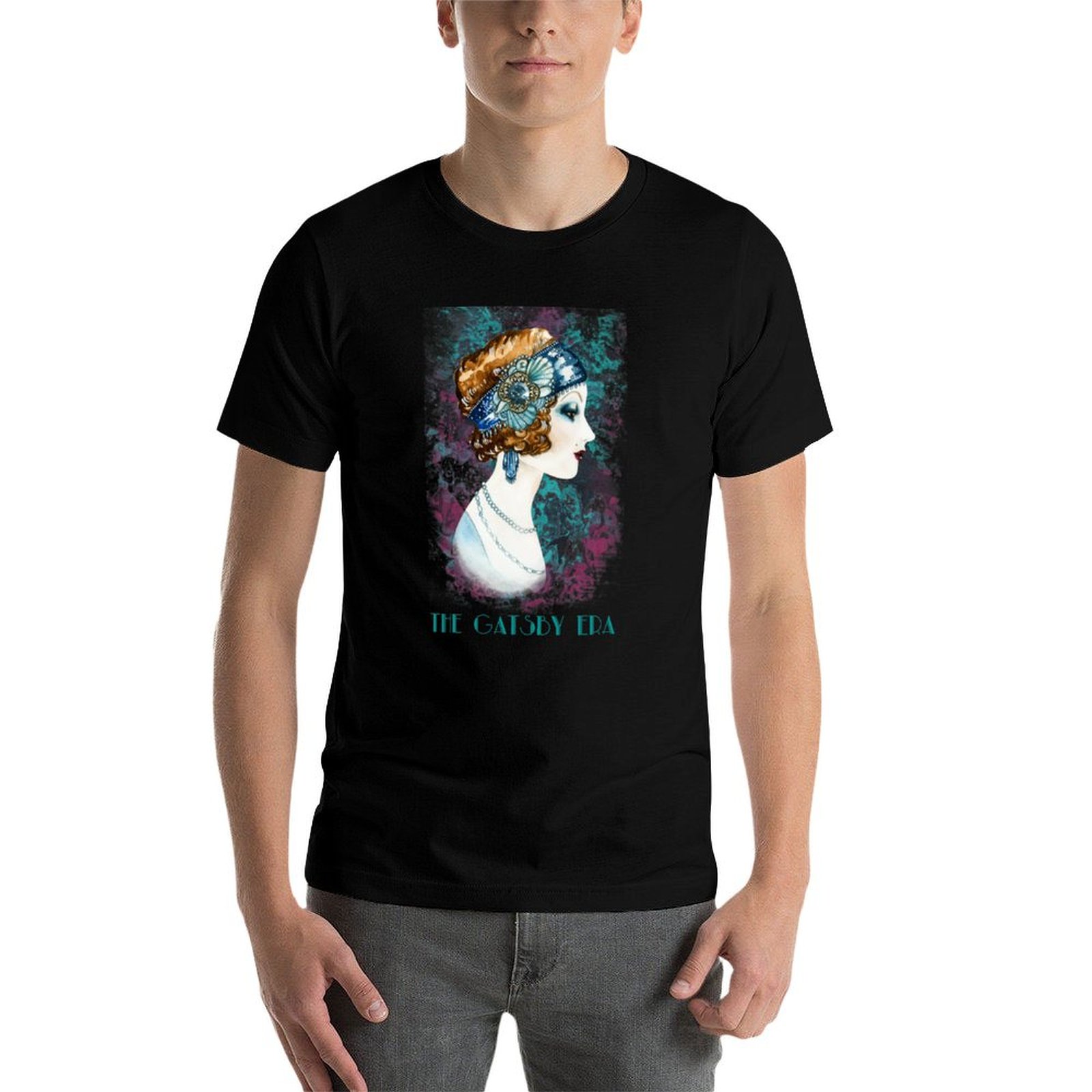 เสื้อยืดแฟชั่นลำลองลายพิมพ์สไต - Men'S Fashion Roaring 20S บทวิจารณ์และราคา