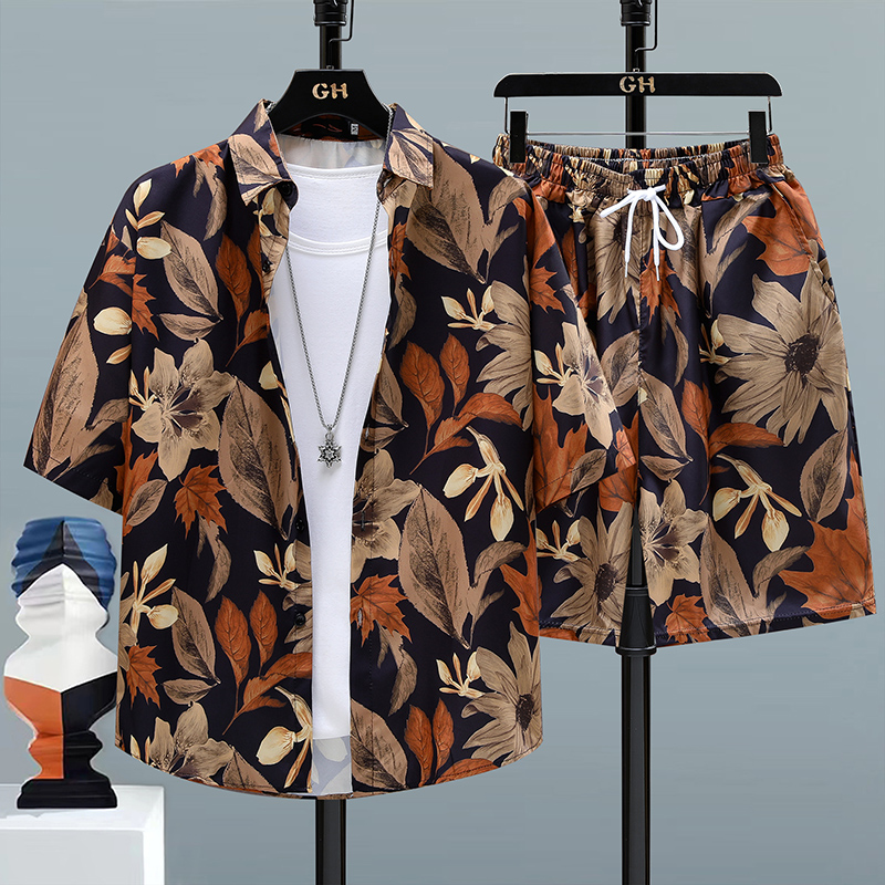 ชุดกีฬาลำลองผู้ชาย 2 ชิ้น ชุดส - Mens Fashion Streetwear บทวิจารณ์และราคา