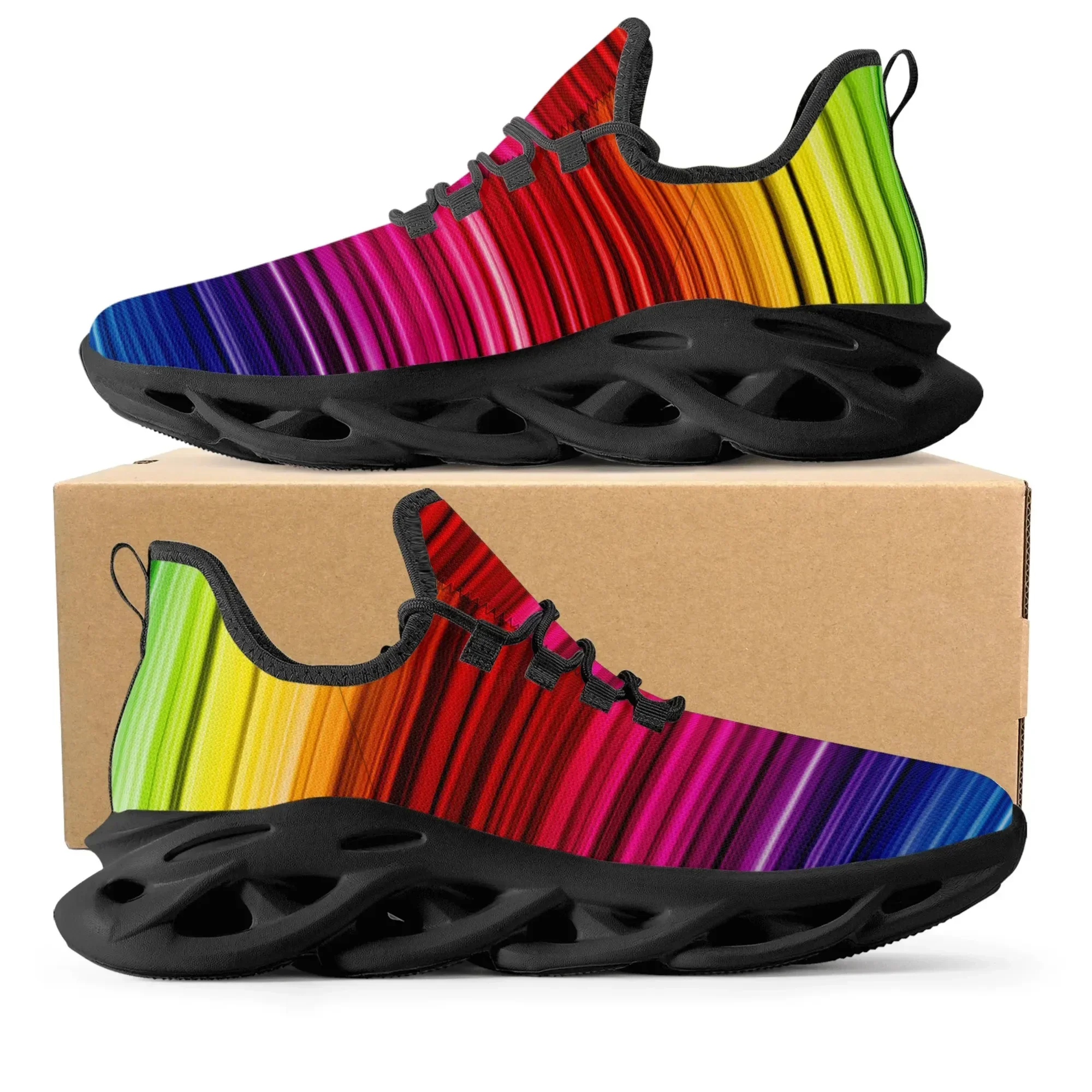 การออกแบบสีสันสดใสแฟชั่นรองเท้ - Men'S Fashion Running Shoes บทวิจารณ์และราคา