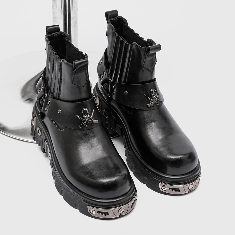 รองเท้าบูทข้อเท้าผู้ชายสไตล์พั - Paris Men'S Fashion บทวิจารณ์และราคา
