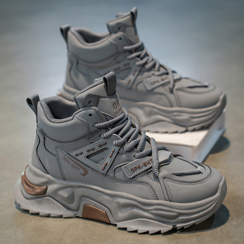 รองเท้าผ้าใบหุ้มข้อสูง ระบายอา - Men'S Fashion Running Shoes บทวิจารณ์และราคา