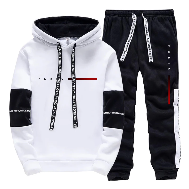 ชุดเซ็ตแฟชั่นปารีสสำหรับผู้ชาย - Mens Fashion Streetwear บทวิจารณ์และราคา