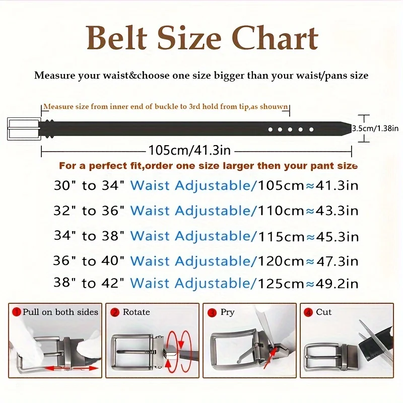 เข็มขัดหนังวัวแท้ธุรกิจสำหรับผ - Leather Belt Braided บทวิจารณ์และราคา