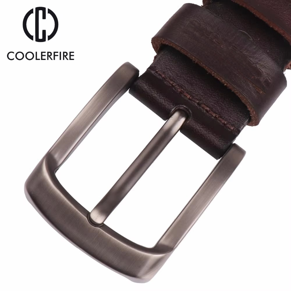CCOOLERFIRE เข็มขัดผู้ชาย Full - Leather Belt Braided บทวิจารณ์และราคา