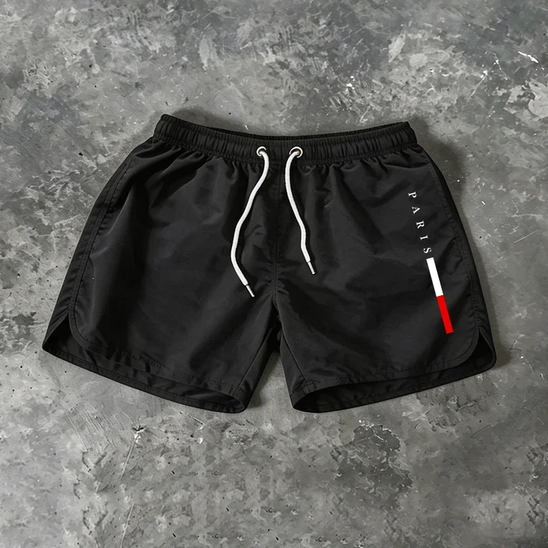 กางเกงขาสั้นชายรุ่นใหม่ ลายพาร - Paris Men'S Fashion บทวิจารณ์และราคา